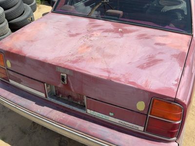 1988 Olds Eighty-eight 88 Trunk/decklid/hatch/tailgate