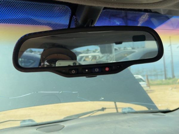 00-04 Seville Inside Rear View Mirror Oem Windshield Mounted With Compass — photo 1