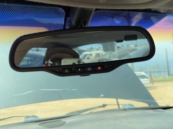 00-04 Seville Inside Rear View Mirror Oem Windshield Mounted With Compass — photo 2
