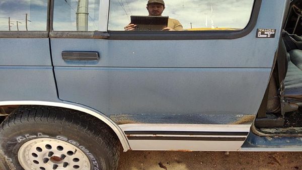 1994 Chevrolet S10 Blazer Rear Door RH Blue — photo 1