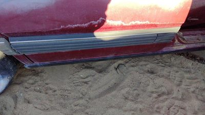 1990-1991 Olds 88 Passenger Right Rear Moulding From Door Oem Back Trim Strip