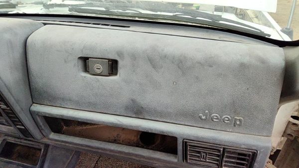 1992 Jeep Cherokee Glove Box Assembly Complete Door With Latch Oem Gray — photo 1