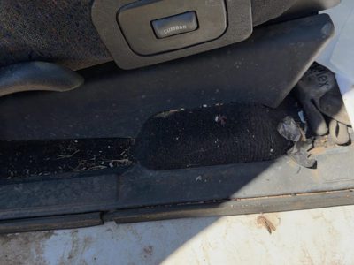 2001 Chevy S10 Blazer Passenger Right Side Seat Trim Panel Oem Graphite 12H