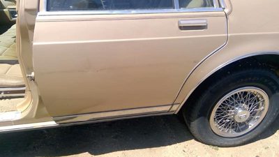 1985 Oldsmobile Delta 88 Rear Door LH Gold