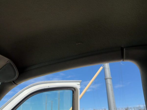 1996-2002 Chevy Express 2500 Passenger Right Upper Door Opening Trim Panel Grey — photo 3