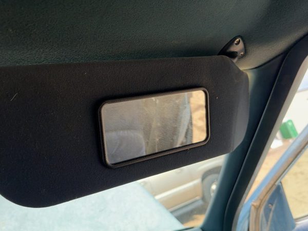 1986-1987 Olds 88 Passenger Right Sun Visor Oem Blue — photo 6