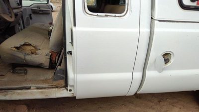 2000 Ford F250 Rear Door LH White
