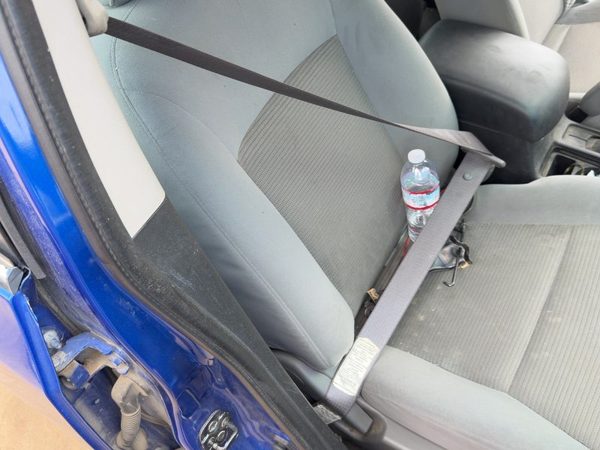 10-12 Sentra Passenger Right Front Seat Belt Retractor Shoulder 2.0L Cloth Charc — photo 1