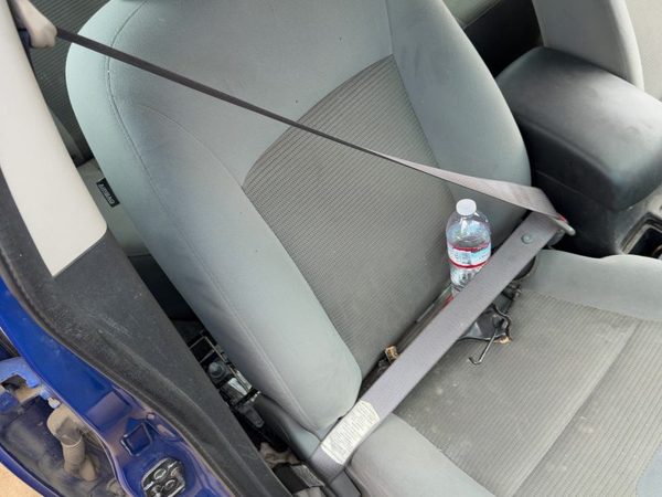10-12 Sentra Passenger Right Front Seat Belt Retractor Shoulder 2.0L Cloth Charc — photo 3