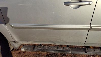 2009 Honda Pilot Driver Left Front Moulding From Door Oem Trim Strip Silver Si