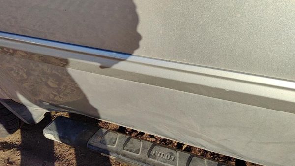 2009 Honda Pilot Driver Left Front Moulding From Door Oem Trim Strip Silver Si — photo 4