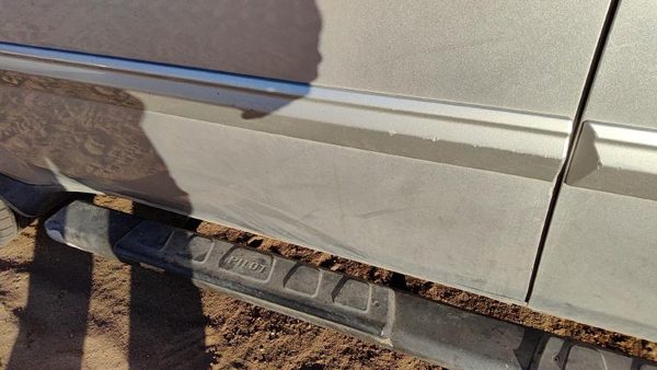 2009 Honda Pilot Driver Left Front Moulding From Door Oem Trim Strip Silver Si — photo 2