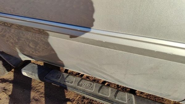 2009 Honda Pilot Driver Left Front Moulding From Door Oem Trim Strip Silver Si — photo 3