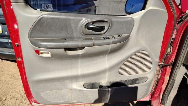 1999-2003 Ford F150 Driver Left Front Door Trim Panel With Master Switch Gray — photo 3