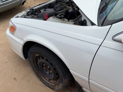1997-2001 Toyota Camry Driver Left Front Fender Oem Le V6 White 040 53812Aa020