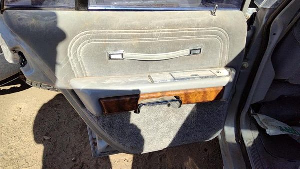 1983-1987 Grand Marquis Driver Left Rear Door Trim Panel With Switches Back Gray — photo 2