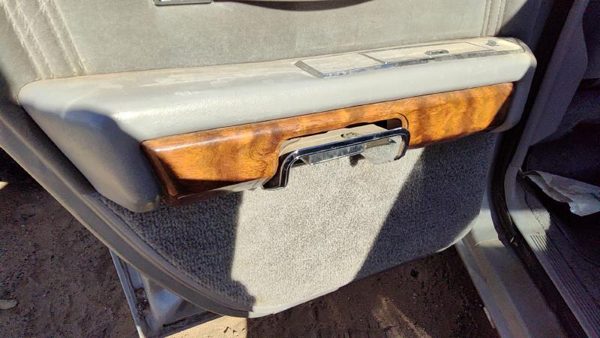 1983-1987 Grand Marquis Driver Left Rear Door Trim Panel With Switches Back Gray — photo 8