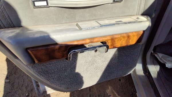 1983-1987 Grand Marquis Driver Left Rear Door Trim Panel With Switches Back Gray — photo 7