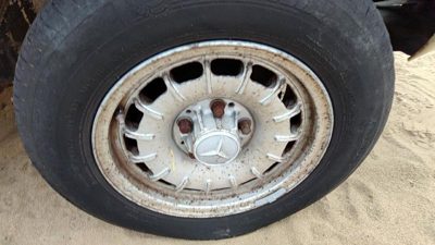 1977-1985 Mercedes 300Td 14" Aluminum Wheel Oem Factory Rim #1 1264002302