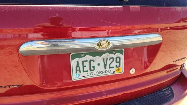 01-07 Chrysler Town Country Liftgate Hatch Rear Outside Door Handle Oem Chrome — photo 3