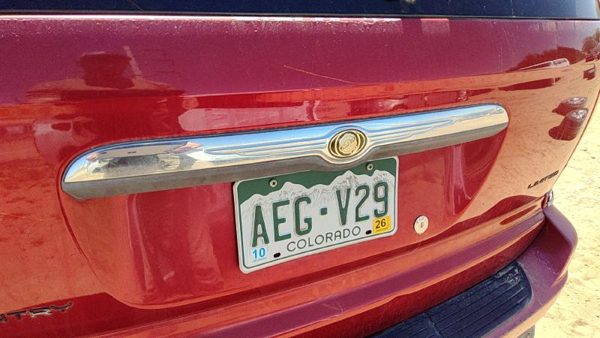 01-07 Chrysler Town Country Liftgate Hatch Rear Outside Door Handle Oem Chrome — photo 4