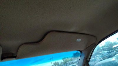 1997 Ford F150 Passenger Right Sun Visor Oem Tan Mx
