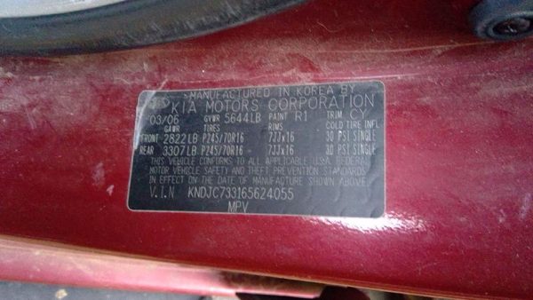 2006 Kia Sorento — vehicle photo 6