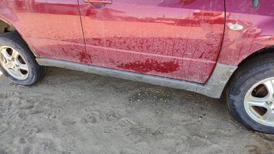03-06 Outlander Passenger Right Lower Rocker Panel Moulding Side Skirt