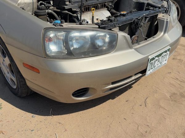 2001-2003 Hyundai Elantra Front Bumper Cover Assembly Oem Sedan Prime Beige Ko — photo 1