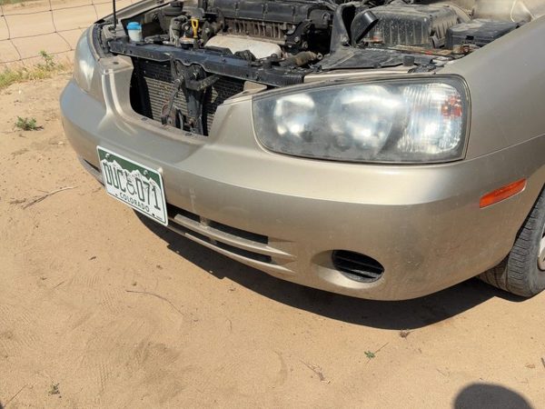 2001-2003 Hyundai Elantra Front Bumper Cover Assembly Oem Sedan Prime Beige Ko — photo 4