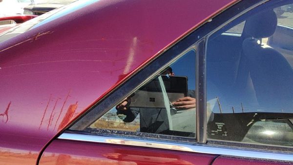 02-06 Camry Passenger Right Rear Vent Window Back Door Glass With Frame Oem — photo 1