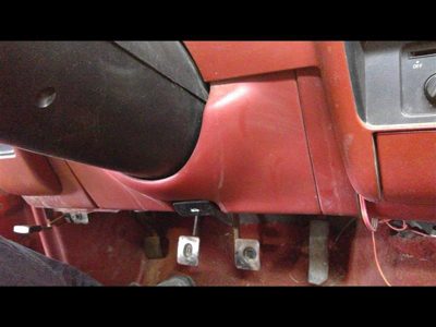 1992 OEM Dash Panel Under Column Knee Bolster Trim 89-92 Ranger Red