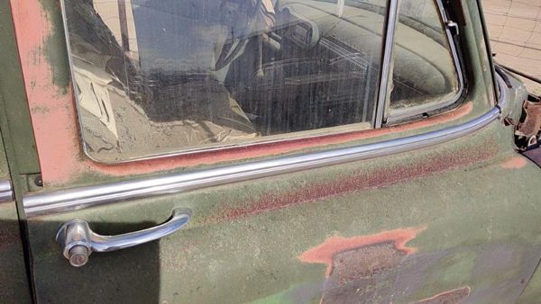 53 Chevy Bel Air 150 Sedan Passenger Right Front Moulding From Door Trim Chrome — photo 1