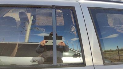 93-98 Grand Cherokee Driver Left Rear Vent Window Back Door Glass With Frame