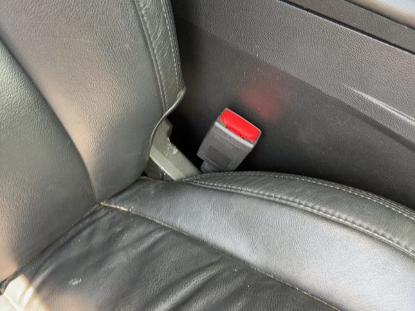 12-17 Equinox Passenger Right Front Seat Belt Buckle Receiver Oem Black 01A — photo 4