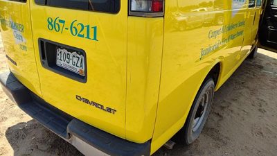 96-02 Express Van 2500 Passenger Right Rear Moulding On Quarter Panel Oem Yellow