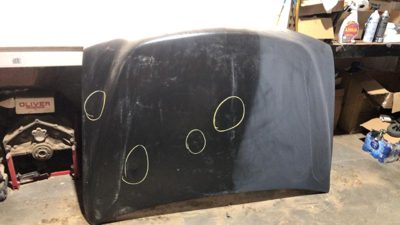 2002 Silv35 Hood Damaged New Aftermarket