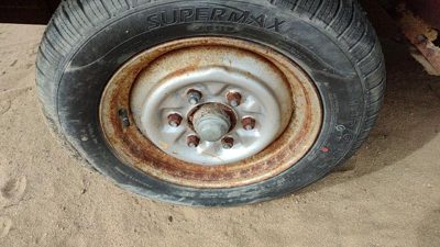 1977-1982 Ford Courier 14' Steel Wheel Oem Factory Rim #4 D77z1007c