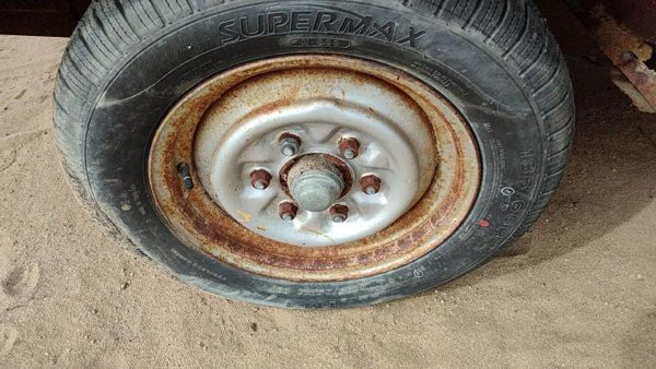 1977-1982 Ford Courier 14' Steel Wheel Oem Factory Rim #4 D77z1007c — photo 1
