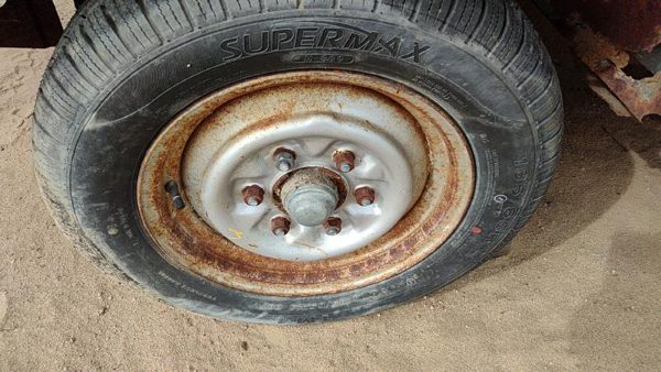1977-1982 Ford Courier 14' Steel Wheel Oem Factory Rim #4 D77z1007c — photo 2
