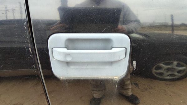 2004-2013 Ford F150 Passenger Right Front Outside Door Handle Oem Black Ua — photo 1