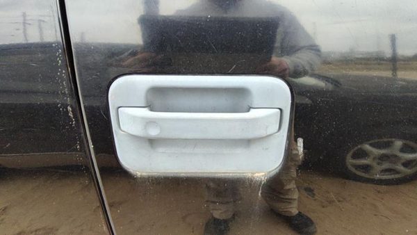 2004-2013 Ford F150 Passenger Right Front Outside Door Handle Oem Black Ua — photo 2