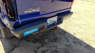 1993-2011 Ford Ranger Rear Bumper Assembly With Brackets Oem 4L5z17906da