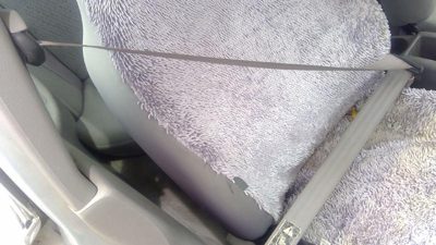 2000-2002 Ford Escort Passenger Right Front Seat Belt Retractor Shoulder Gray