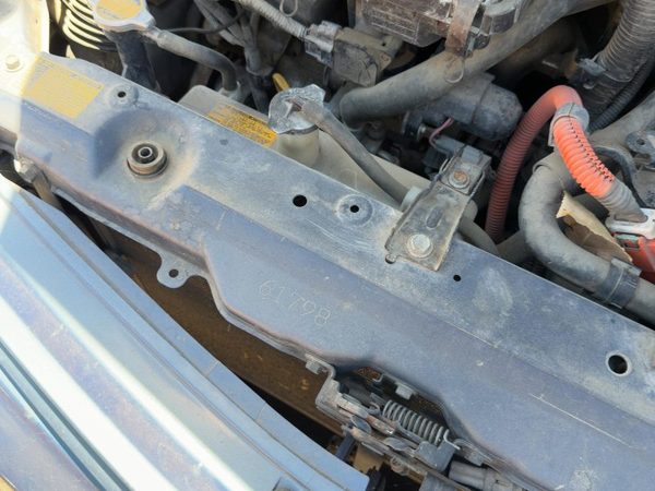 2004-2009 Toyota Prius Upper Radiator Support Center Tie Bar OEM 5320547020 — photo 5
