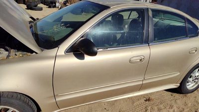 2004 Pontiac Grand Am Front Door LH 33U Champagne Beige 22702413