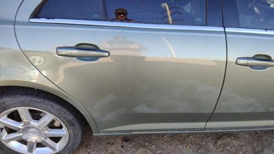 2005 Cadillac STS Rear Door RH Green 92U