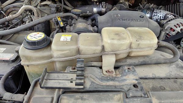 2003 F350 Powerstroke Coolant Reservoir Radiator Overflow Tank Bottle Oem 7.3l — photo 1