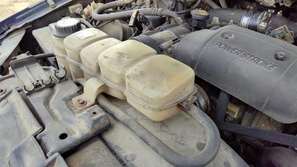 2003 F350 Powerstroke Coolant Reservoir Radiator Overflow Tank Bottle Oem 7.3l — photo 3