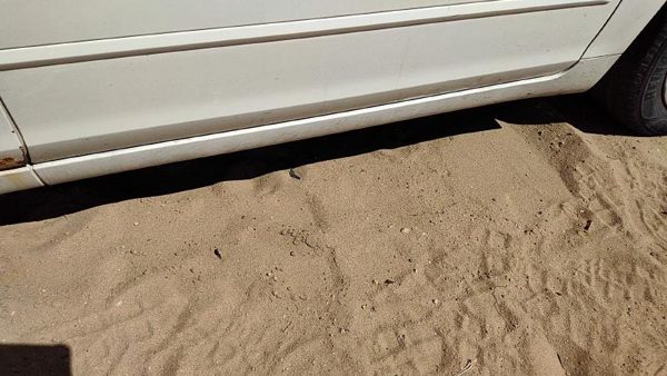 02-06 Altima Passenger Right Front Rocker Panel Moulding Side Skirt White Qx3 — photo 3